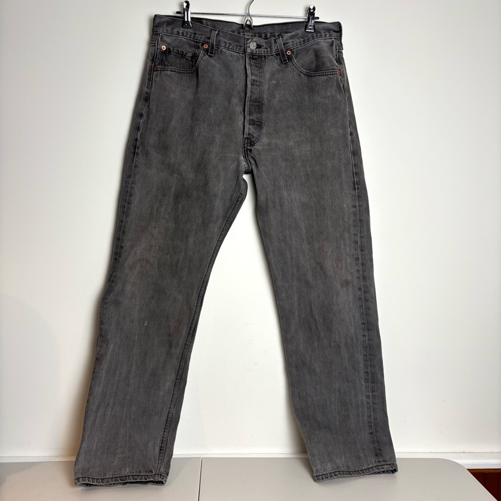 Levi’s Vintage 501 Jeans Made in USA Gray size 36x30